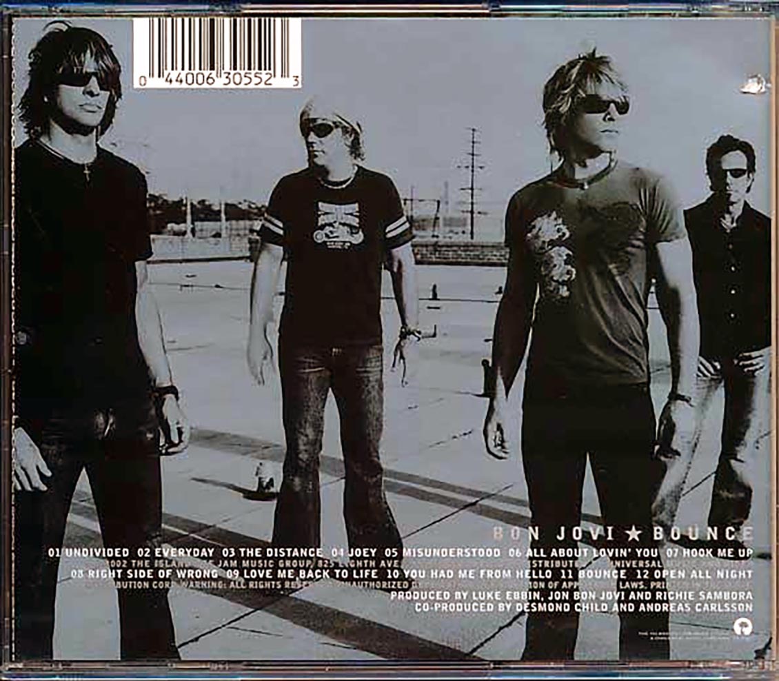 Bon Jovi - Bounce (marked/ltd stock) Music CD