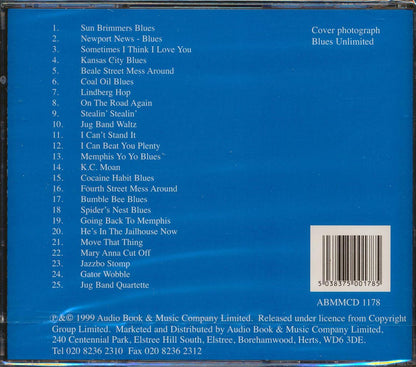 Memphis Jug Band - He's In The Jailhouse Now (25 tracks) Music CD