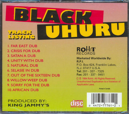 Black Uhuru - Love Dub Music CD