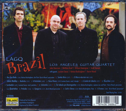 Los Angeles Guitar Quartet - Lago Brazil (marked/ltd stock) Music CD