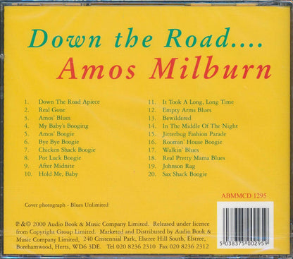 Amos Milburn - Down The Road Music CD