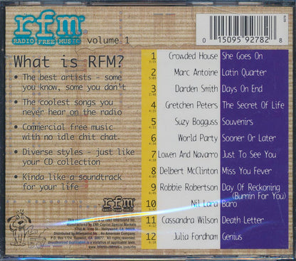 Crowded House, Marc Antoine, Darden Smith, Etc. - Radio Free Music Volume 1 Music CD