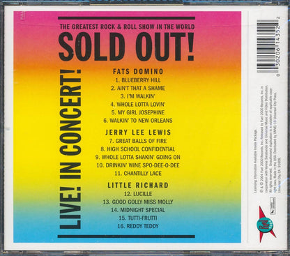 Fats Domino, Little Richard, Jerry Lee Lewis - Sold Out! (marked/ltd stock) (remastered) Music CD