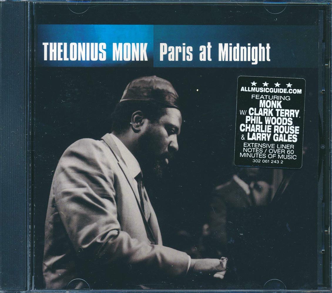 Thelonious Monk - Paris At Midnight (marked/ltd stock) Music CD