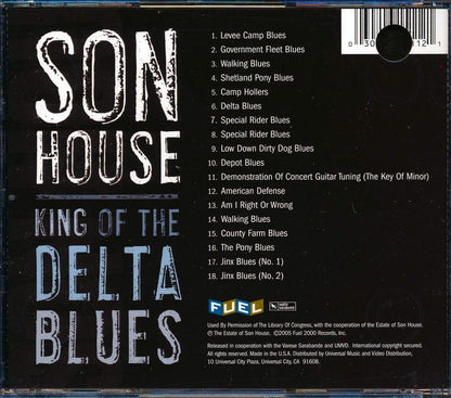 Son House - King Of The Delta Blues (marked/ltd stock) Music CD