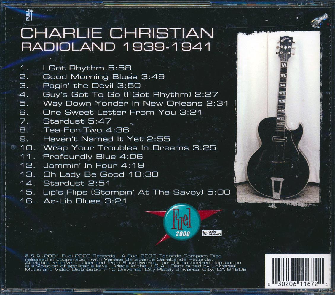 Charlie Christian - Radioland 1939-1941 (marked/ltd stock) Music CD