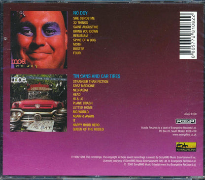 Moe - No Doy + Tin Cans And Car Tires (21 tracks) (2xCD) Music CD