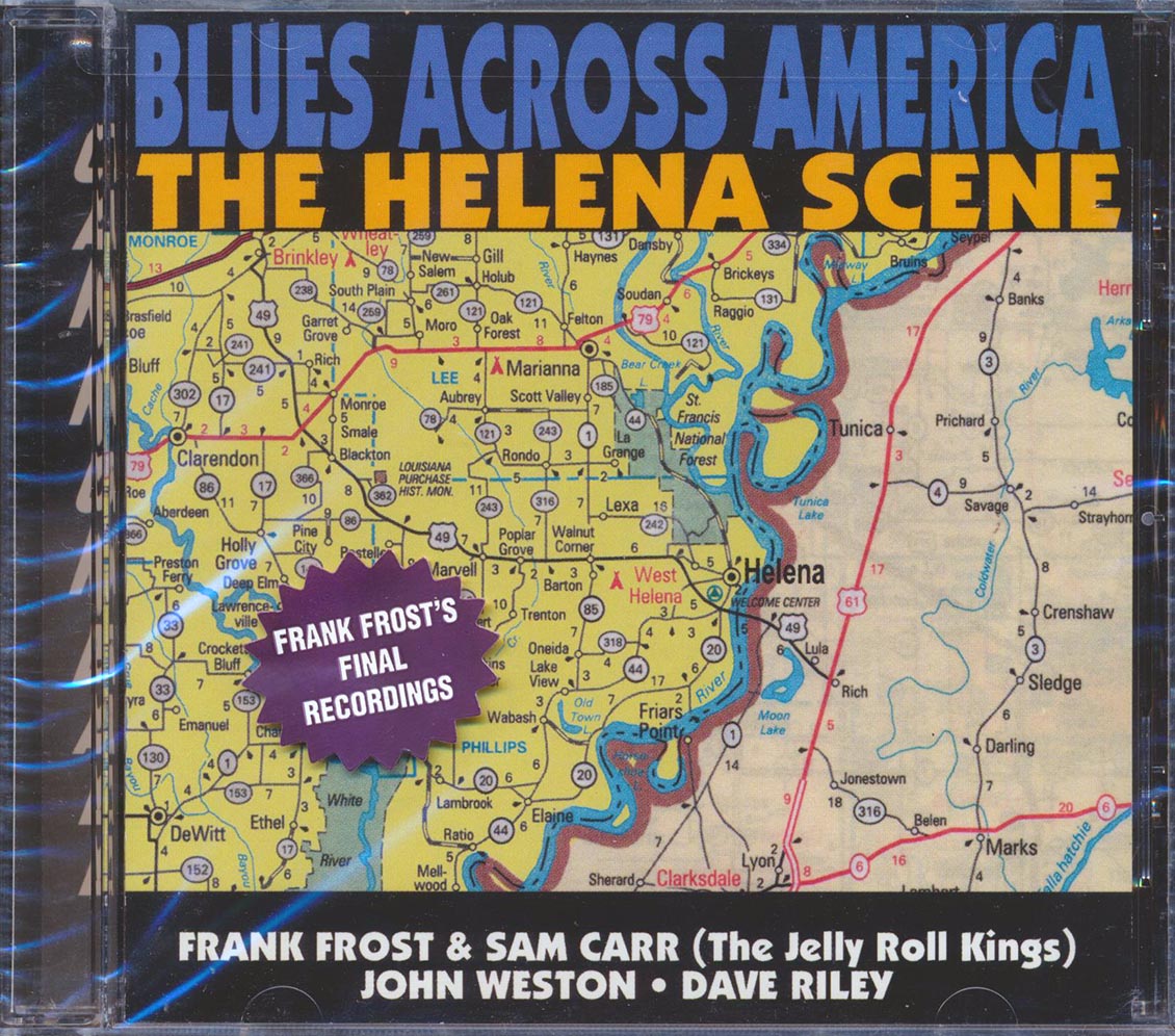 Frank Frost Sam Carr Blues Across America The Helena Scene marked/ltd stock Music CD