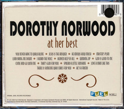 Dorothy Norwood - At Her Best (marked/ltd stock) Music CD