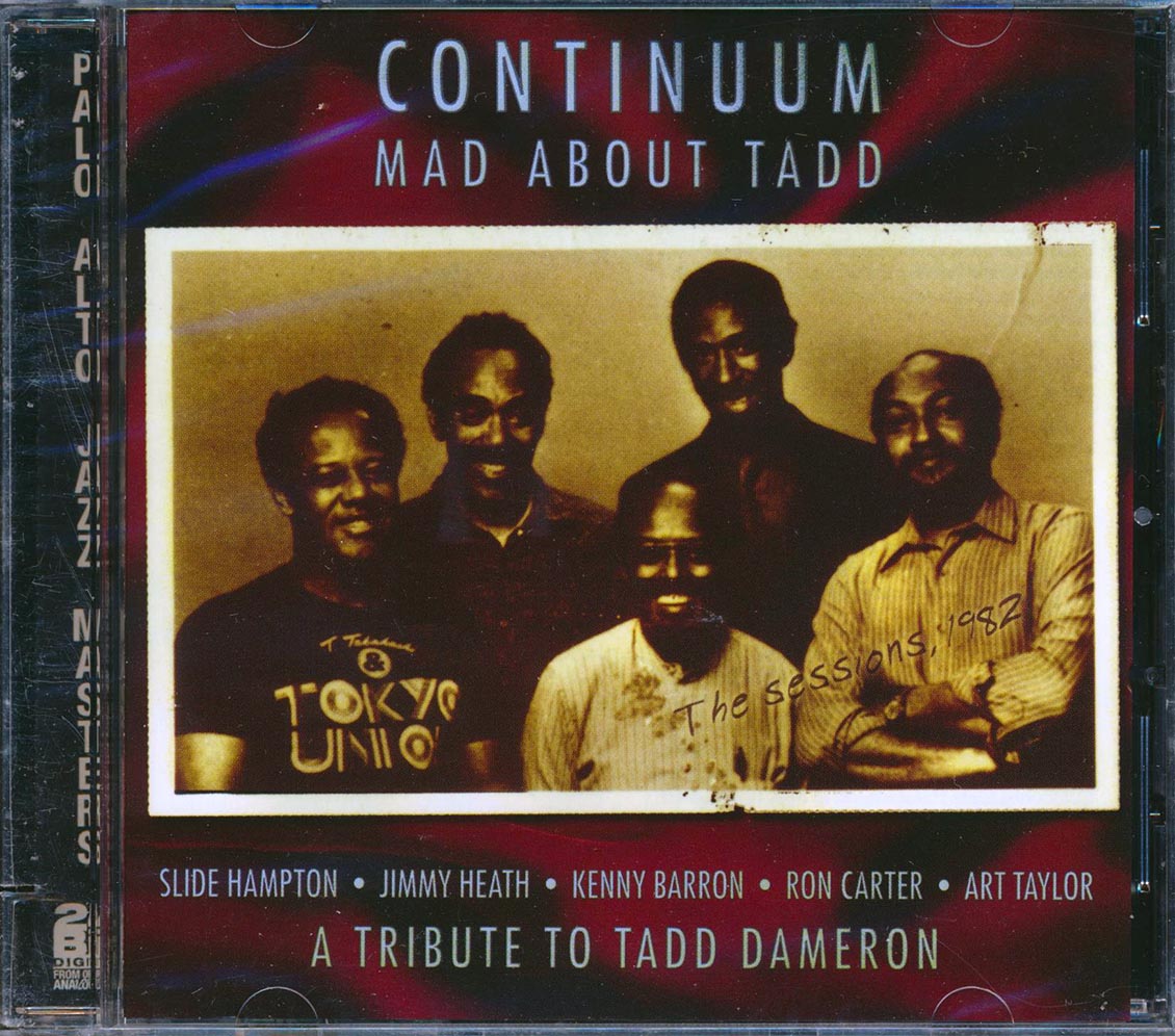 Slide Hampton, Jimmy Heath, Kenny Barron, Etc. - Continuum: Mad About Tadd, A Tribute To Tadd Dameron (24-bit mastering) (remastered) Music CD