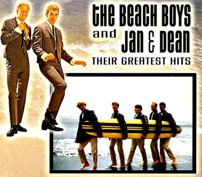 Beach Boys Jan & Dean Beach Boys Greatest Hits + Jan & Dean Greatest Hits 2xCD marked/ltd stock Music CD