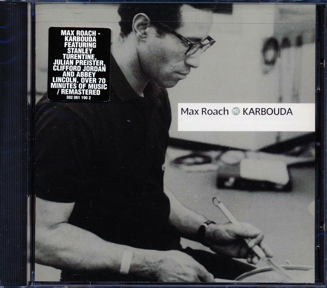 Max Roach - Karbouda (marked/ltd stock) Music CD