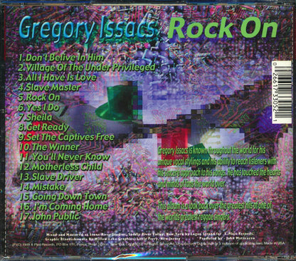 Gregory Isaacs Rock On Music CD