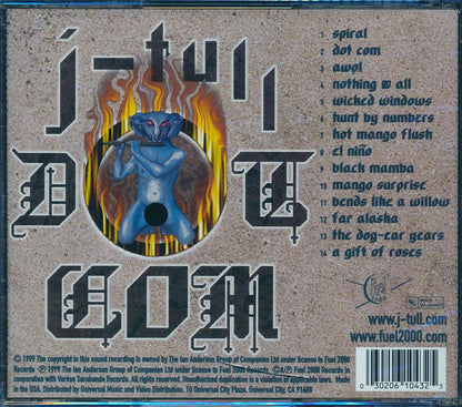 Jethro Tull J Tull Dot Com Music CD