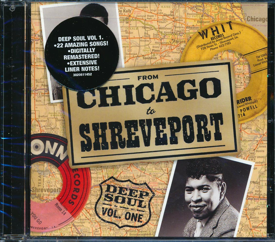 Toussant McCall Ricky Allen Little Johnny Taylor Etc From Chicago To Shreveport Deep Soul Volume 1 22 tracks marked/ltd stock remastered Music CD