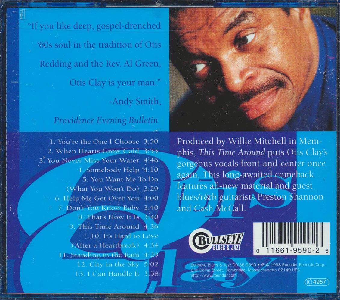Otis Clay - This Time Around (marked/ltd stock) Music CD