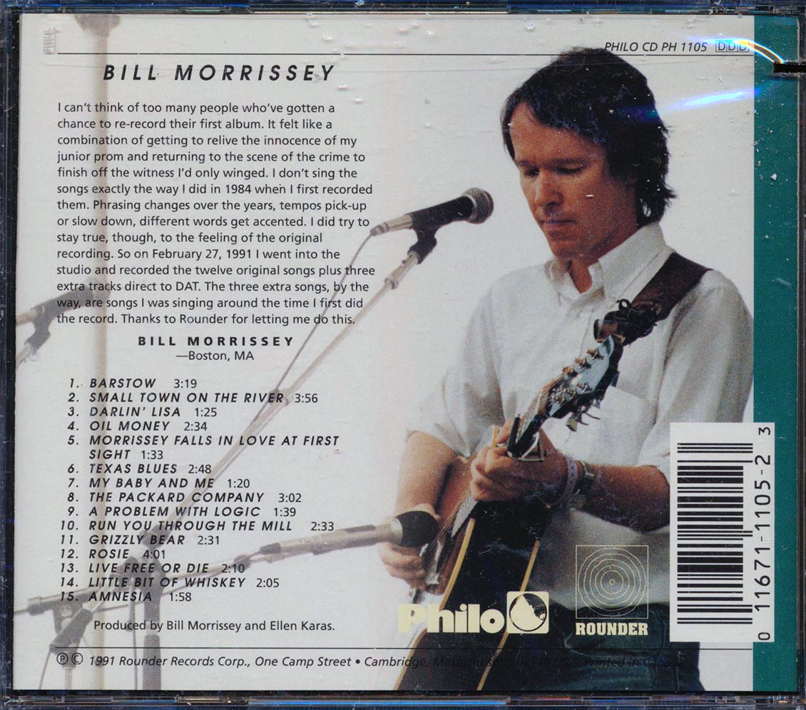 Bill Morrissey - Bill Morrissey (marked/ltd stock) Music CD
