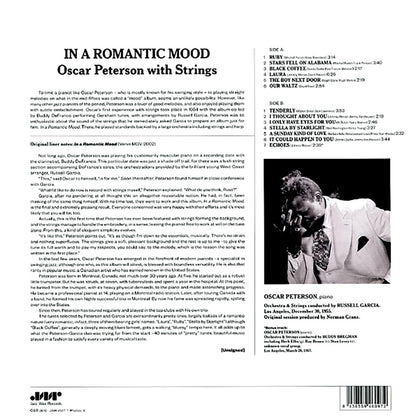 Oscar Peterson With Strings - In A Romantic Mood (+bonus track) (ltd. ed.) (180g) Vinyl Record