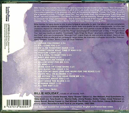 Billie Holiday - Ballads For Lovers (incl. large booklet) Music CD