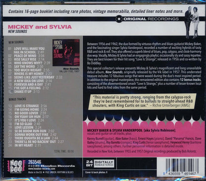 Mickey & Sylvia - New Sounds (incl. large booklet) (remastered) Music CD