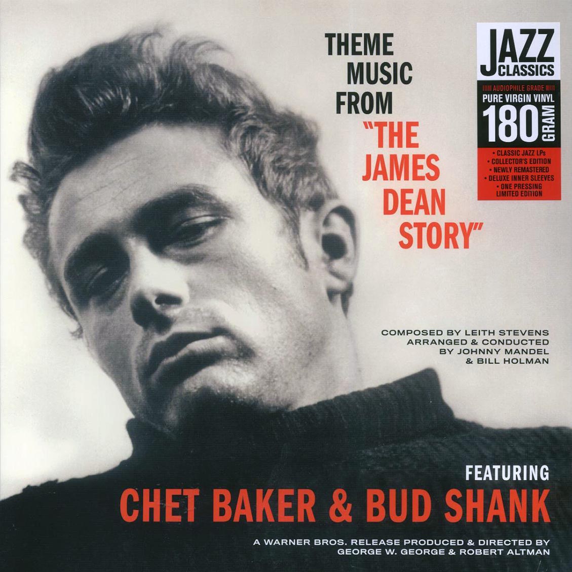 Chet Baker, Bud Shank - Theme Music From 'The James Dean Story' (ltd. ed.) (180g) (remastered) Vinyl Record