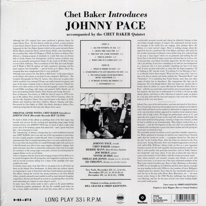 Chet Baker - Chet Baker Introduces Johnny Pace Accompanied By Chet Baker Quintet (ltd. ed.) (180g) Vinyl Record