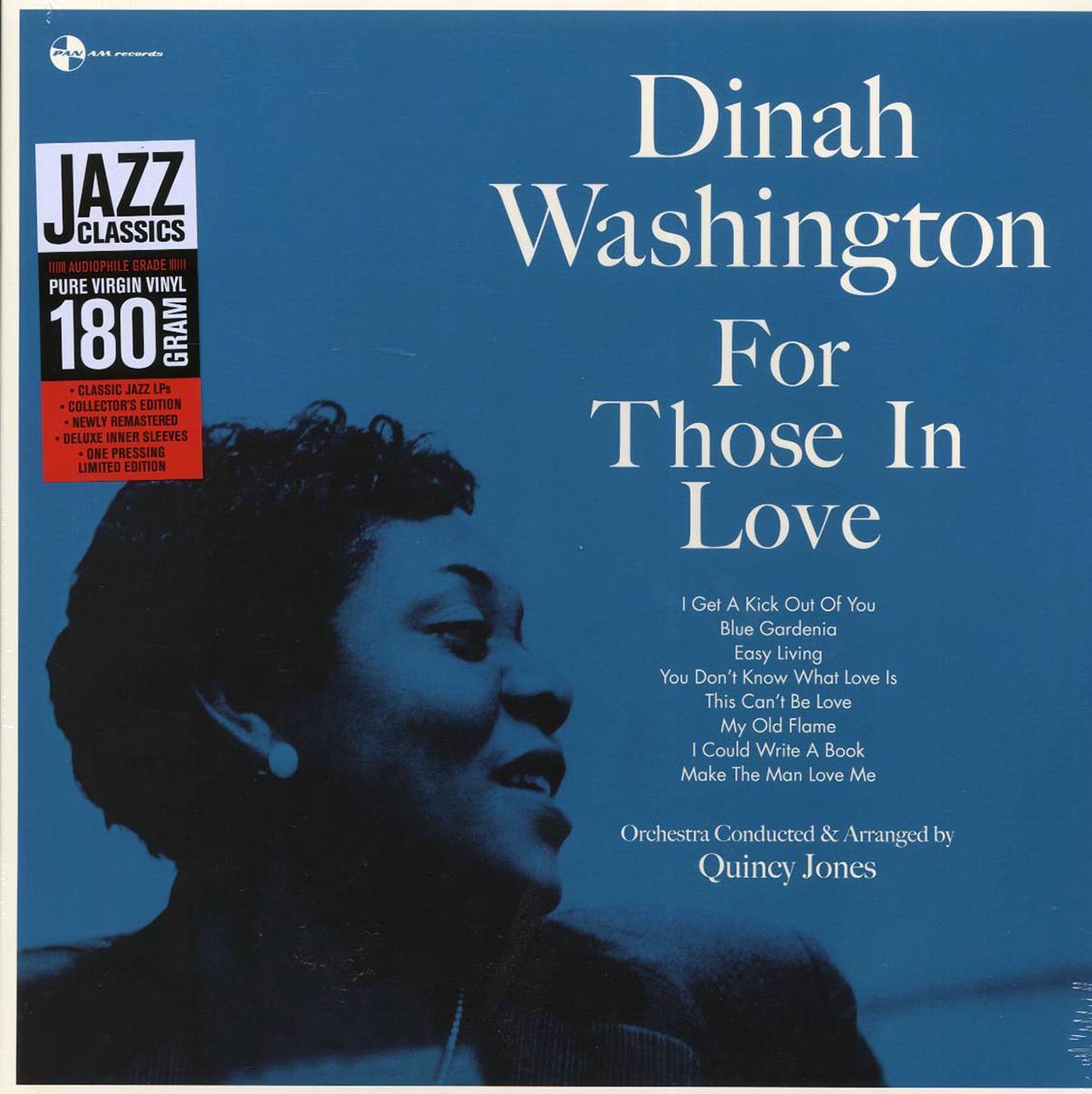 Dinah Washington - For Those In Love (+2 bonus tracks) (ltd. ed.) (180g) (remastered) Vinyl Record