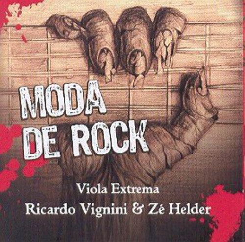 the album cover for Ricardo Vignini - Moda De Rock, Viola Extrema [Rock Classics Played With Brazilian Country Guitars]