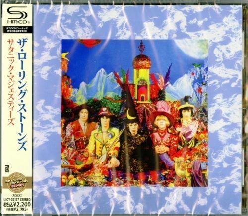 the album cover for The Rolling Stones - Their Satanic Majesties Request (SHM-CD)
