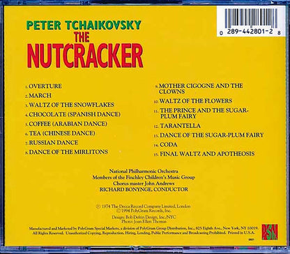 Tchaikovsky - The Nutcracker Music CD