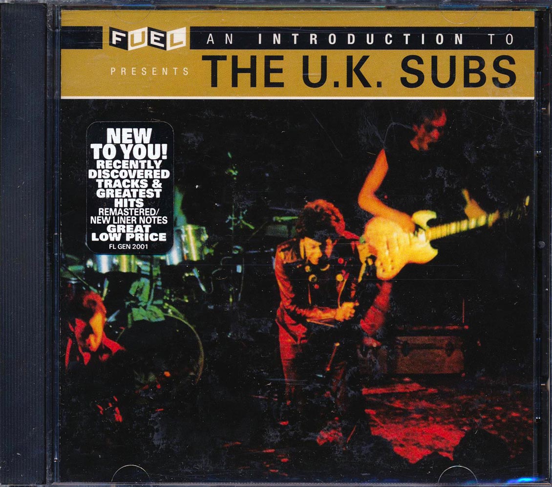 The UK Subs An Introduction To The UK Subs marked/ltd stock remastered Music CD