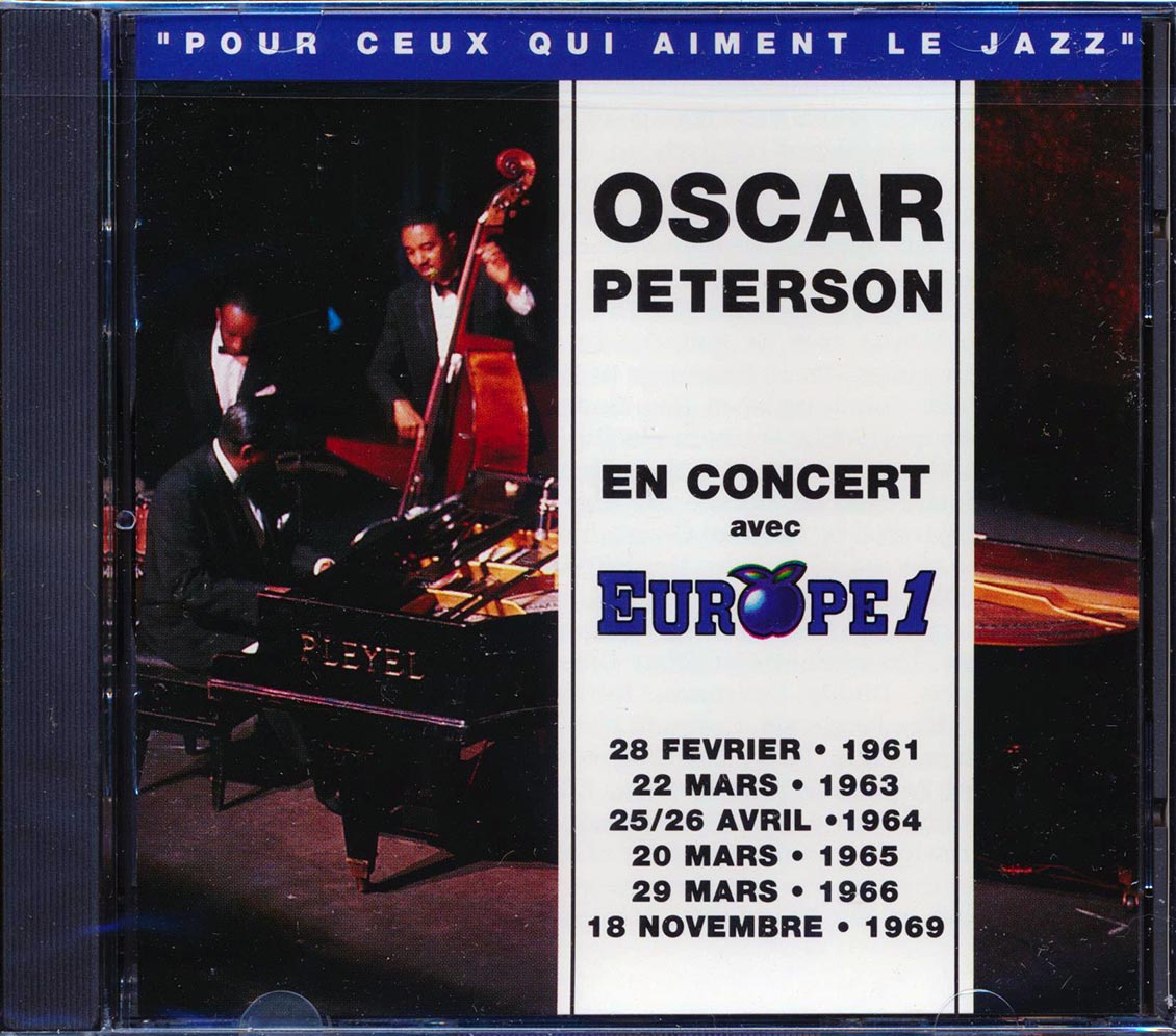 Oscar Peterson En Concert Avec Europe 1 1961 1969 Music CD