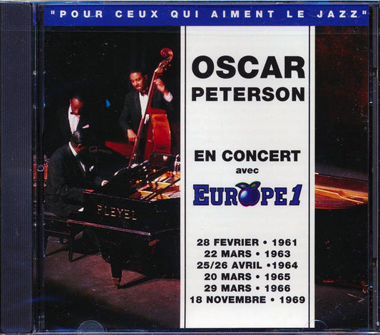 Oscar Peterson En Concert Avec Europe 1 1961 1969 Music CD