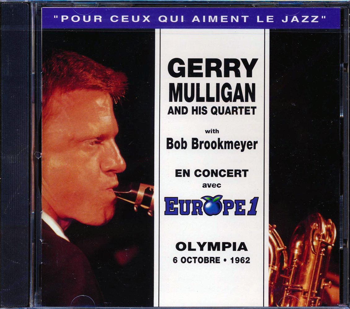 Gerry Mulligan & His Quartet - En Concert Avec Europe1, Olympia 6 Octbre 1962 Music CD
