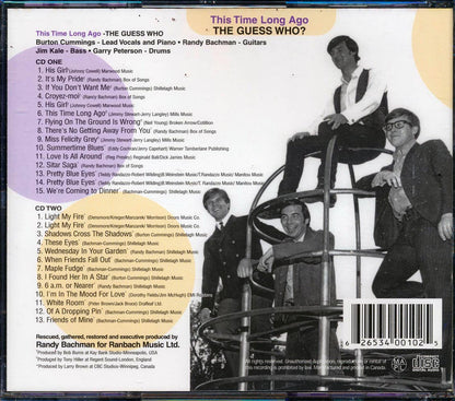 The Guess Who This Time Long Ago The Lost Sessions 67 68 28 tracks 2xCD Music CD