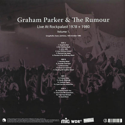 Graham Parker & The Rumour - Live At Rockpalast 1978 + 1980 Volume 1 (2xLP) Vinyl Record