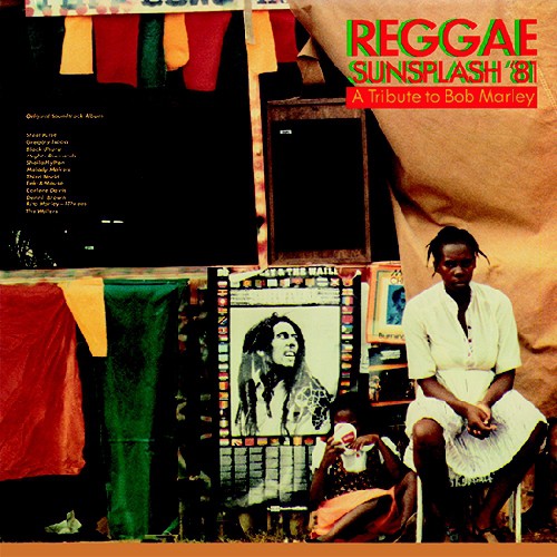 the album cover for Reggae Sunsplash 81 - A Tribute To Bob Marley