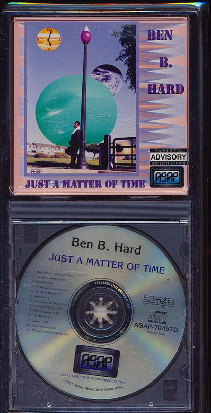 Ben B Hard - Just A Matter Of Time (orig. longbox packaging) Music CD