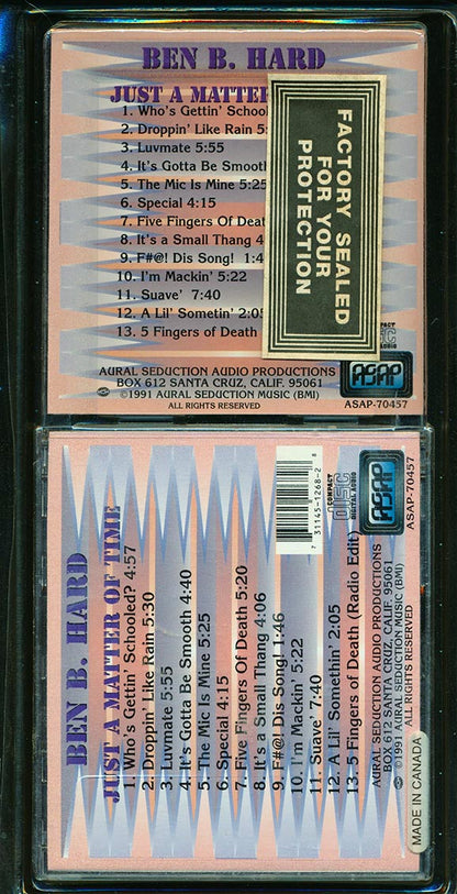 Ben B Hard - Just A Matter Of Time (orig. longbox packaging) Music CD