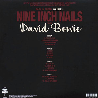 Nine Inch Nails, David Bowie Back In Anger Volume 1 Vinyl Record