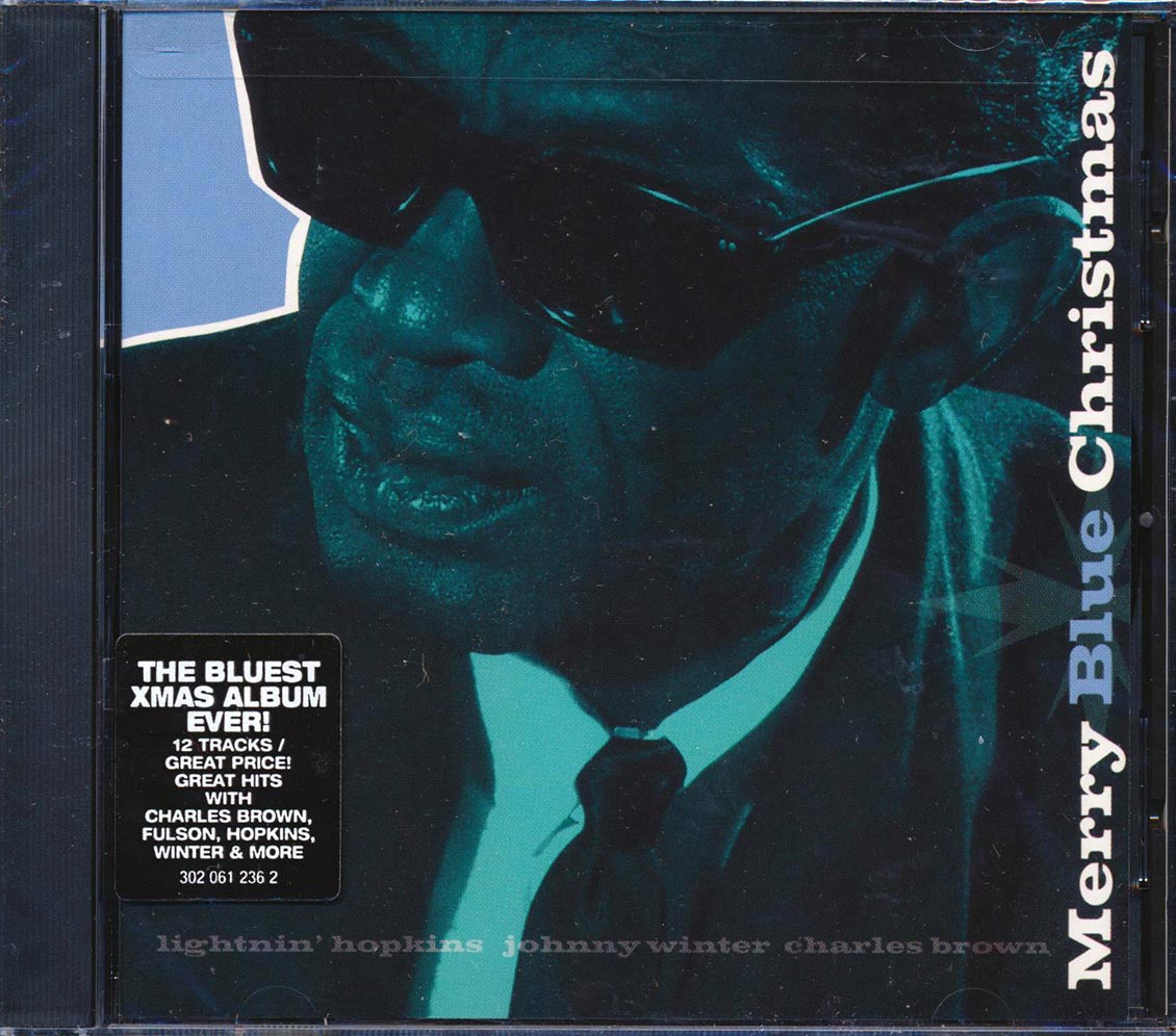 Charles Brown, Lightnin' Hopkins, Lowell Fulson, Etc. - Merry Blue Christmas (marked/ltd stock) Music CD