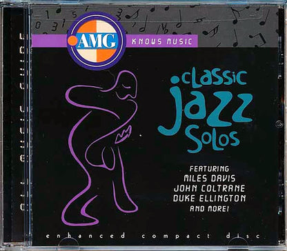 John Coltrane, Clifford Brown, Miles Davis, Etc. - Classic Jazz Solos Music CD
