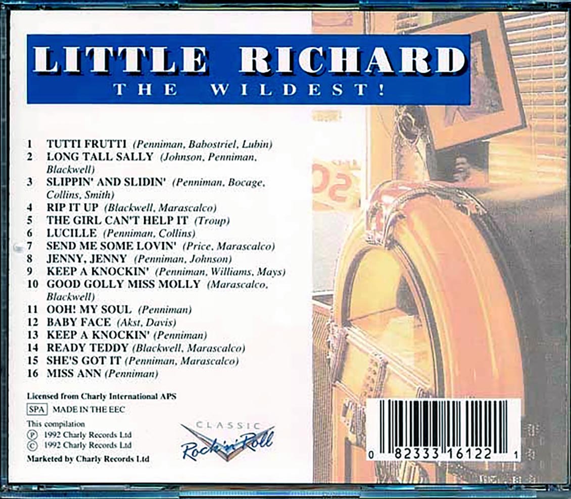 Little Richard - The Wildest! Music CD