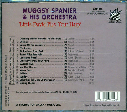 Mugsy Spanier & His Orchestra - Little David Play Your Harp (2xCD) (marked/ltd stock) Music CD