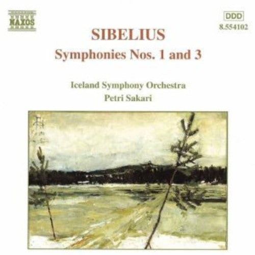 Sibelius / Iceland Symphony Orchestra - Symphony 1 E Minor Op 39 / Sym 3 C Major Op 52 - Music CD