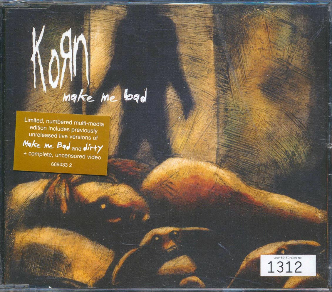 Korn - Make Me Bad (numbered ltd.ed.) Music CD