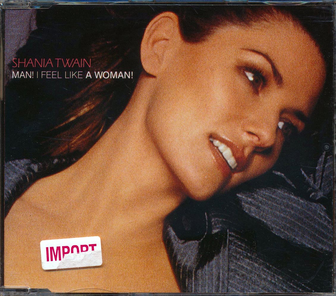 Shania Twain - Man! I Feel Like A Woman! Music CD