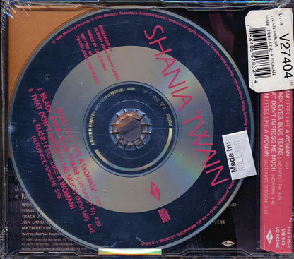 Shania Twain - Man! I Feel Like A Woman! Music CD