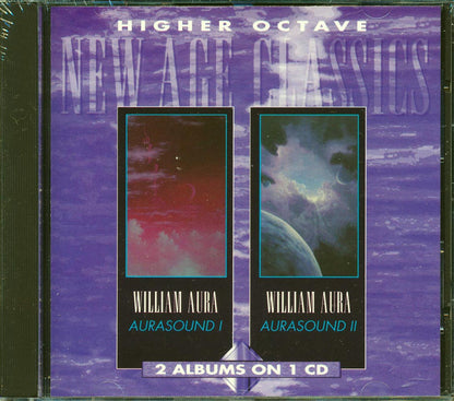 William Aura - Aurasound I + Aurasound 2 (2 albums on 1 CD) Music CD