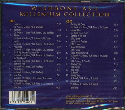 Wishbone Ash - Millennium Collection (22 tracks) (2xCD) Music CD